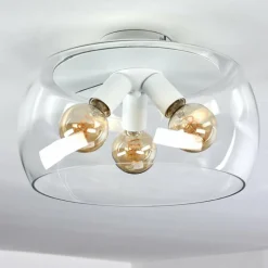 hofstein Plafonnier Palibatz Blanc, 3 lumières