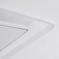 hofstein Plafonnier Panchita LED Blanc, 1 lumière, Télécommandes