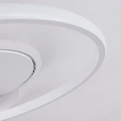 hofstein Plafonnier Panchita LED Blanc, 1 lumière, Télécommandes