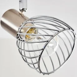 hofstein Plafonnier Parado Nickel mat, 3 lumières