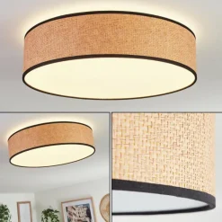 Luminaires Scandinaves-hofstein Plafonnier Parbiak LED Blanc, 1 lumière