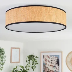 Luminaires Scandinaves-hofstein Plafonnier Parbiak LED Blanc, 1 lumière