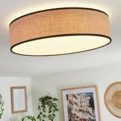 Lampes En Tissu-hofstein Plafonnier Parbiak LED Blanc, 1 lumière