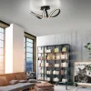 Luminaires Paul Neuhaus Plafonnier Paul Neuhaus BRILLA LED Noir, 1 lumière* Éclairage Led