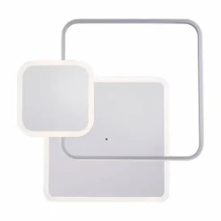 Luminaires Paul Neuhaus Plafonnier Paul Neuhaus EMILIO LED Argenté, 1 lumière, Télécommandes* Éclairage Led