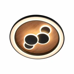 Lampes En Bois-Luminaires Paul Neuhaus Plafonnier Paul Neuhaus ELIZA LED Écru, 2 lumières