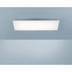 Luminaires Paul Neuhaus Plafonnier Paul Neuhaus FRAMELESS LED Blanc, 1 lumière, Télécommandes, Changeur de couleurs* Éclairage Led