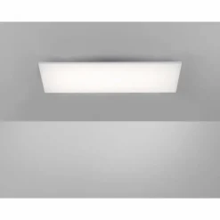 Luminaires Paul Neuhaus Plafonnier Paul Neuhaus FRAMELESS LED Blanc, 1 lumière, Télécommandes, Changeur de couleurs* Éclairage Led