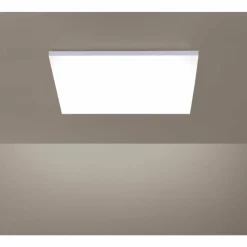Luminaires Paul Neuhaus Plafonnier Paul Neuhaus FRAMELESS LED Blanc, 1 lumière, Télécommandes* Éclairage Led