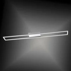 Luminaires Paul Neuhaus Plafonnier Paul Neuhaus INIGO LED Acier inoxydable, 4 lumières* Éclairage Led