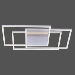 Luminaires Paul Neuhaus Plafonnier Paul Neuhaus INIGO LED Acier inoxydable, 3 lumières* Éclairage Led