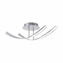 Luminaires Paul Neuhaus Plafonnier Paul Neuhaus LINDA LED Acier inoxydable, 2 lumières* Éclairage Led