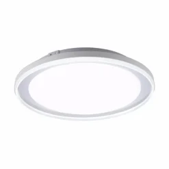 Luminaires Paul Neuhaus Plafonnier Paul Neuhaus LARS LED Chrome, 1 lumière, Télécommandes* Éclairage Led