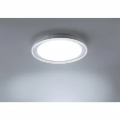 Luminaires Paul Neuhaus Plafonnier Paul Neuhaus LARS LED Chrome, 1 lumière, Télécommandes* Éclairage Led