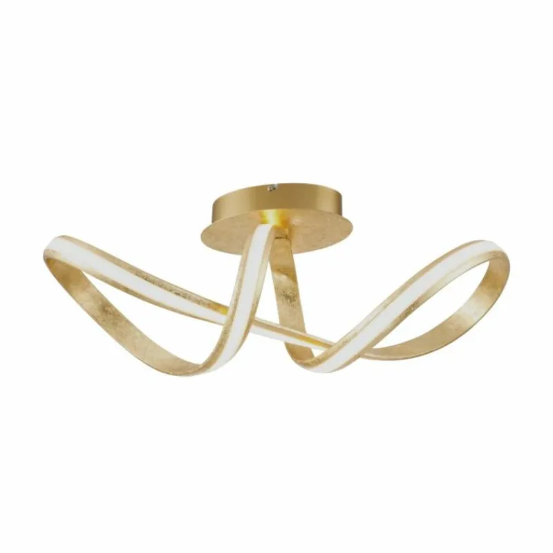 Lampes Dorées-Luminaires Paul Neuhaus Plafonnier Paul Neuhaus MELINDA LED Or, 1 lumière