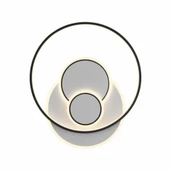 Luminaires Paul Neuhaus Plafonnier Paul Neuhaus MAILAK LED Noir, Blanc, 2 lumières* Éclairage Led