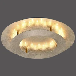 Lampes Dorées-Luminaires Paul Neuhaus Plafonnier Paul Neuhaus NEVIS LED Or, 1 lumière