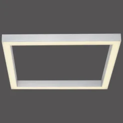 Luminaires Paul Neuhaus Plafonnier Paul Neuhaus PURE-LINES LED Aluminium, 1 lumière, Télécommandes* Éclairage Led
