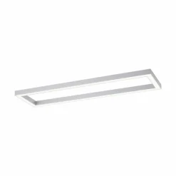 Luminaires Paul Neuhaus Plafonnier Paul Neuhaus PURE-LINES LED Aluminium, 1 lumière, Télécommandes* Éclairage Led
