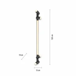 Luminaires Paul Neuhaus Plafonnier Paul Neuhaus PURE-LINES LED Anthracite, 1 lumière, Télécommandes* Éclairage Led