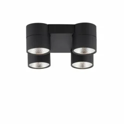 Luminaires Paul Neuhaus Plafonnier Paul Neuhaus PURE-NOLA LED Noir, 4 lumières* Spots Et Projecteurs