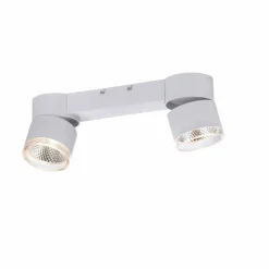 Luminaires Paul Neuhaus Plafonnier Paul Neuhaus PURE-NOLA LED Blanc, 2 lumières* Spots Et Projecteurs