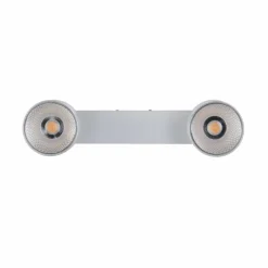 Luminaires Paul Neuhaus Plafonnier Paul Neuhaus PURE-NOLA LED Blanc, 2 lumières* Spots Et Projecteurs