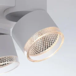 Luminaires Paul Neuhaus Plafonnier Paul Neuhaus PURE-NOLA LED Blanc, 4 lumières* Éclairage Led