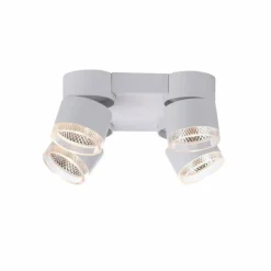 Luminaires Paul Neuhaus Plafonnier Paul Neuhaus PURE-NOLA LED Blanc, 4 lumières* Éclairage Led