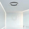 Luminaires Paul Neuhaus Plafonnier Paul Neuhaus PURE-LINES LED Anthracite, 1 lumière, Télécommandes* Éclairage Led