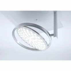 Paul Neuhaus Q-Serie Plafonnier Paul Neuhaus Q-Orbit LED Aluminium, 1 lumière, Télécommandes