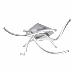 Paul Neuhaus Q-Serie Plafonnier Paul Neuhaus Q-MALINA LED Nickel mat, 4 lumières, Télécommandes