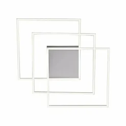 Paul Neuhaus Q-Serie Plafonnier Paul Neuhaus Q-INIGO LED Nickel mat, 3 lumières, Télécommandes