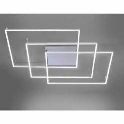 Paul Neuhaus Q-Serie Plafonnier Paul Neuhaus Q-INIGO LED Nickel mat, 3 lumières