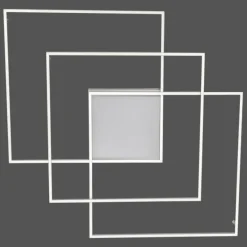 Paul Neuhaus Q-Serie Plafonnier Paul Neuhaus Q-INIGO LED Nickel mat, 3 lumières