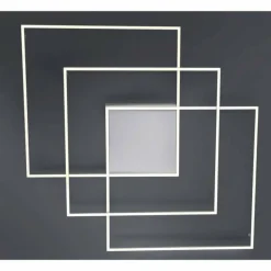 Paul Neuhaus Q-Serie Plafonnier Paul Neuhaus Q-INIGO LED Nickel mat, 3 lumières