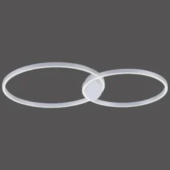 Paul Neuhaus Q-Serie Plafonnier Paul Neuhaus Q-KATE LED Aluminium, 1 lumière, Télécommandes