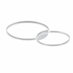 Paul Neuhaus Q-Serie Plafonnier Paul Neuhaus Q-KATE LED Aluminium, 1 lumière, Télécommandes