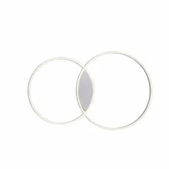 Paul Neuhaus Q-Serie Plafonnier Paul Neuhaus Q-KATE LED Aluminium, 1 lumière, Télécommandes