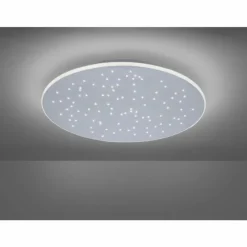 Paul Neuhaus Q-Serie Plafonnier Paul Neuhaus Q-NIGHTSKY LED Aluminium, 1 lumière, Télécommandes