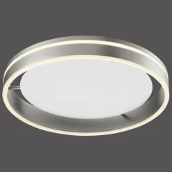 Paul Neuhaus Q-Serie Plafonnier Paul Neuhaus Q-VITO LED Acier inoxydable, 1 lumière, Télécommandes