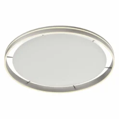 Paul Neuhaus Q-Serie Plafonnier Paul Neuhaus Q-VITO LED Acier inoxydable, 1 lumière, Télécommandes