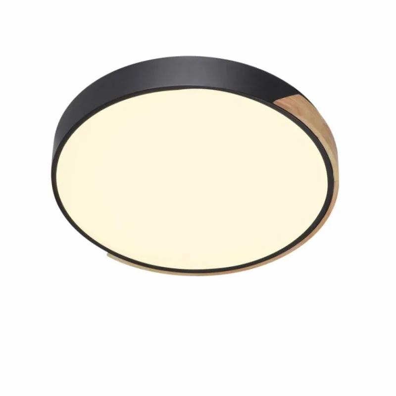 Paul Neuhaus Q-Serie Plafonnier Paul Neuhaus Q-BILA LED Écru, Noir, 1 lumière, Télécommandes