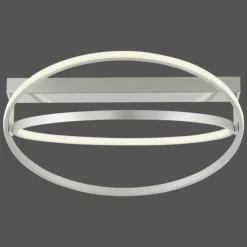 Paul Neuhaus Q-Serie Plafonnier Paul Neuhaus Q-BELUGA LED Argenté, 1 lumière, Télécommandes