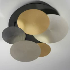 Paul Neuhaus Q-Serie Plafonnier Paul Neuhaus Q-PIATO LED Blanc, 1 lumière, Télécommandes