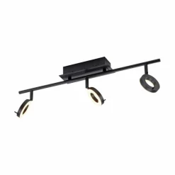 Luminaires Paul Neuhaus Plafonnier Paul Neuhaus SILEDA Anthracite, 3 lumières* Spots Et Projecteurs