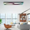 Luminaires Paul Neuhaus Plafonnier Paul Neuhaus SERPENT LED Noir, 1 lumière, Télécommandes, Changeur de couleurs* Éclairage Led
