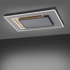 Paul Neuhaus Q-Serie Plafonnier Paul-Neuhaus Q-ALTA LED Noir, 1 lumière, Télécommandes