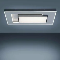 Paul Neuhaus Q-Serie Plafonnier Paul-Neuhaus Q-ALTA LED Noir, 1 lumière, Télécommandes