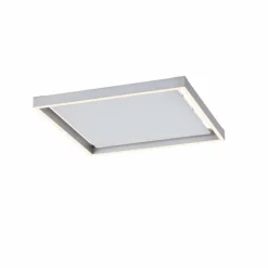 Paul Neuhaus Q-Serie Plafonnier Paul-Neuhaus Q-KAAN LED Acier brossé, 2 lumières, Télécommandes